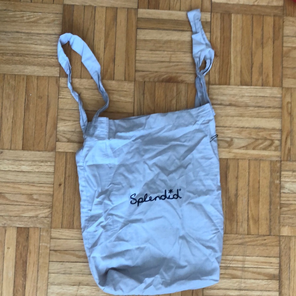 🛍️ Splendid taupe cotton tote bag